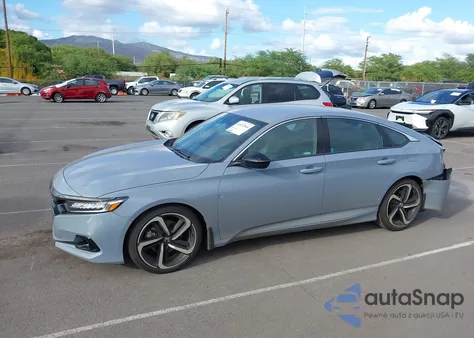 2022 Honda Accord Sport из США, поврежденный, VIN 1HGCV1F35NA046884